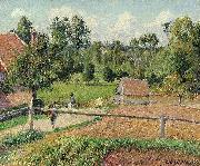 Camille Pissarro View from the Artist's Window France oil painting artist